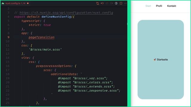 NUXT 3 Page Transitions mit CSS für deine Website! [DE/Tutorial] смотреть онлайн