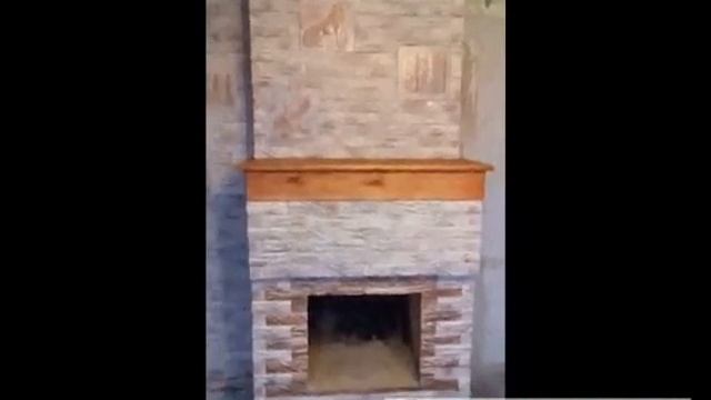 Отделка камина декоративным камнем Каменное дерево смотреть онлайн
