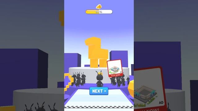 Tiny Run 3D Gameplay Level 385 - 390 (Android / iOS) смотреть онлайн