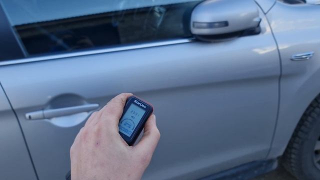 Сигнализация starline e96 v2 eco на автомобиле Mitsubishi ASX 2.0 CVT кнопка Start-stop смотреть онлайн
