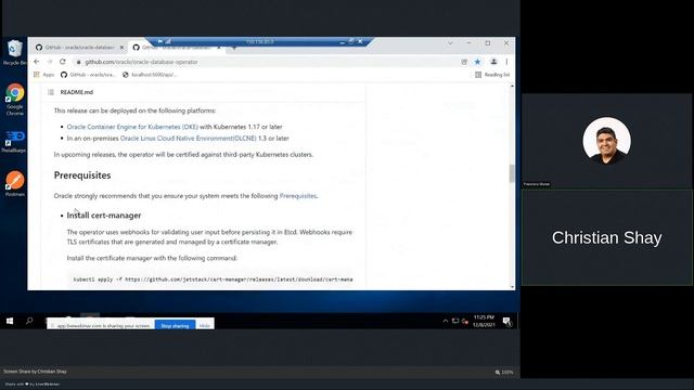 Developing and Deploying Oracle Database NET Applications in Kubernetes By Christian Shay смотреть онлайн