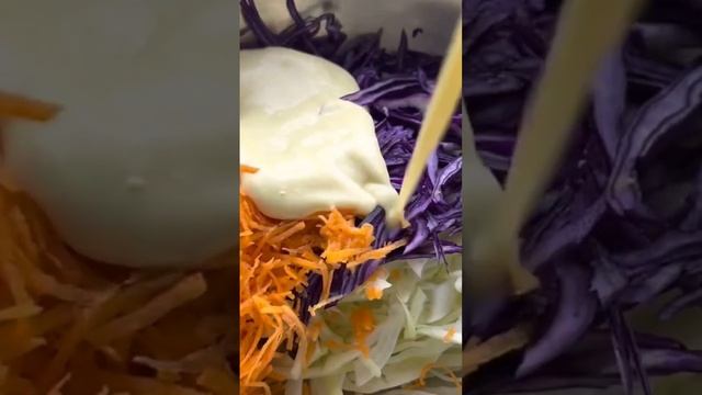 Салат Коул-Слоу полный ролик на канале 