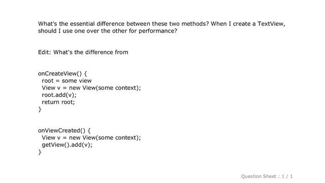 Android : Difference between onCreateView and onViewCreated in Fragment смотреть онлайн