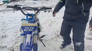 Обзор питбайка Motoland XT125 14/12 2020г[первое видео]