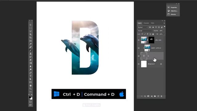 Photoshop Tutorial | Letter Poster Design смотреть онлайн