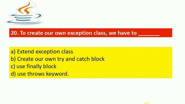 #99 - Java MCQS || Java Programming quiz смотреть онлайн