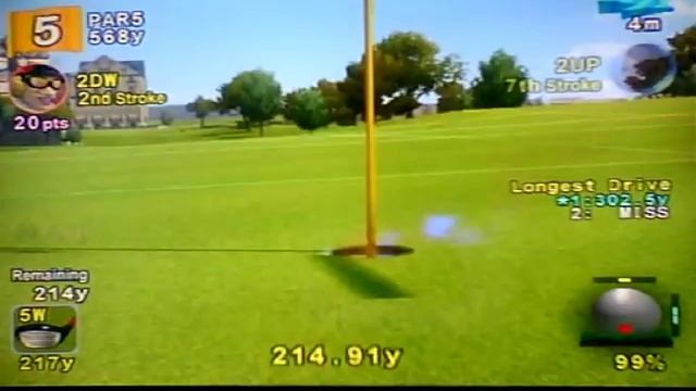 Hot Shots Golf FORE! Hard VS Mode (Vs Renee) смотреть онлайн