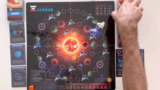 Project Icarus board game setup and PnP overview смотреть онлайн