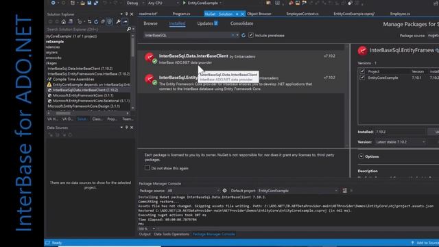 Introducing InterBase's New ADO NET driver смотреть онлайн