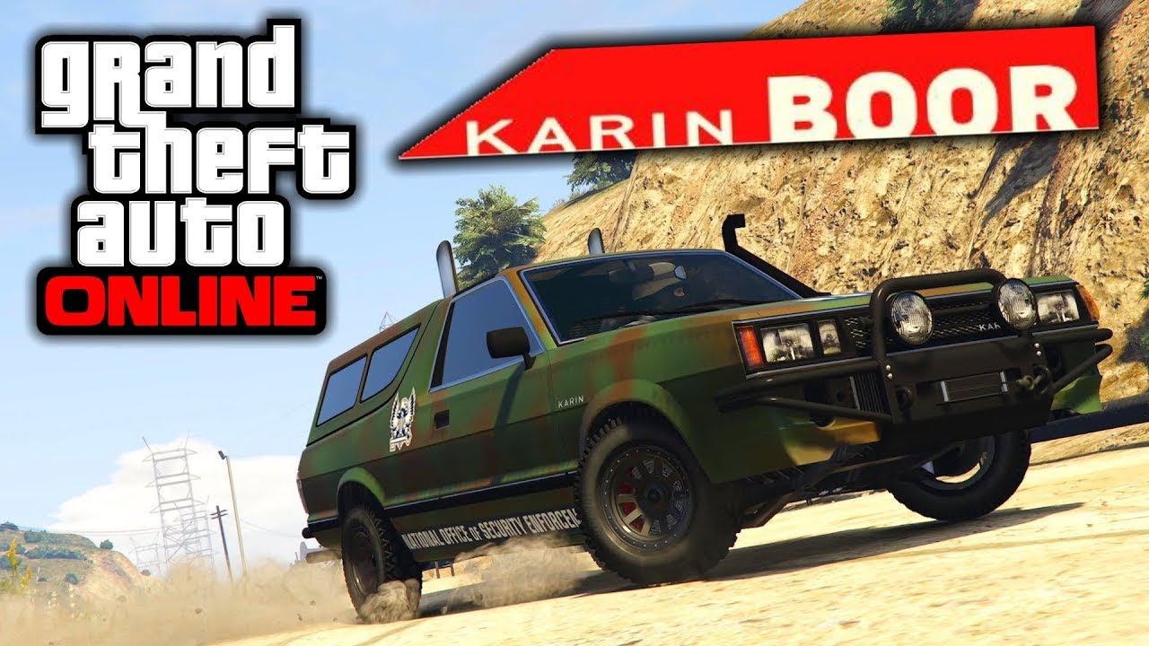 Карин Boor - Уникальный Вездеход в ГТА 5 онлайн - Subaru BRAT смотреть онлайн