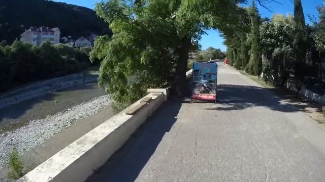 Небуг 2022,дорога из номера к морю.8 августа. смотреть онлайн