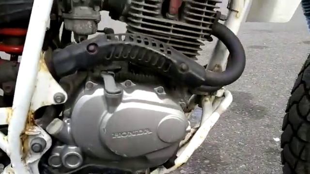 Honda XLR250 в отличном состоянии с Японского аукциона смотреть онлайн