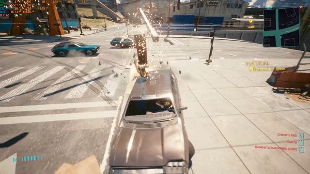 Cyberpunk 2077 Волшебные лучики и DLSS смотреть онлайн