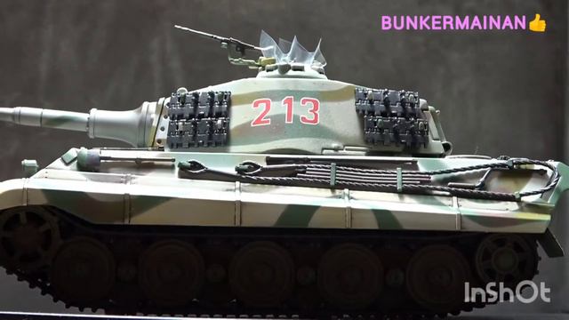 (Eng Subs) DIECAST HOBBY MASTER 1/48 KING TIGER 213 German WW2 Panzer La Gleize 60142 Ardennes смотреть онлайн
