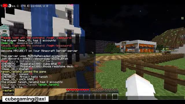 JOIN CUBE SMP S2 24/7 JAVA+PE MINECRAFT PUBLIC SMP LIVE ? | MINECRAFT LIVE CUBE GAMING смотреть онлайн