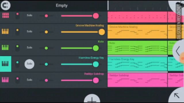 How to make a simple future house drop [Fl studio mobile tutorial] смотреть онлайн