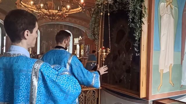 Величание у чудотворной иконы Божией Матери "Смоленская" смотреть онлайн