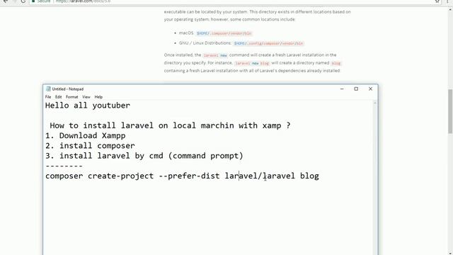 Laravel | How to install Laravel 5.6 on localhost? смотреть онлайн