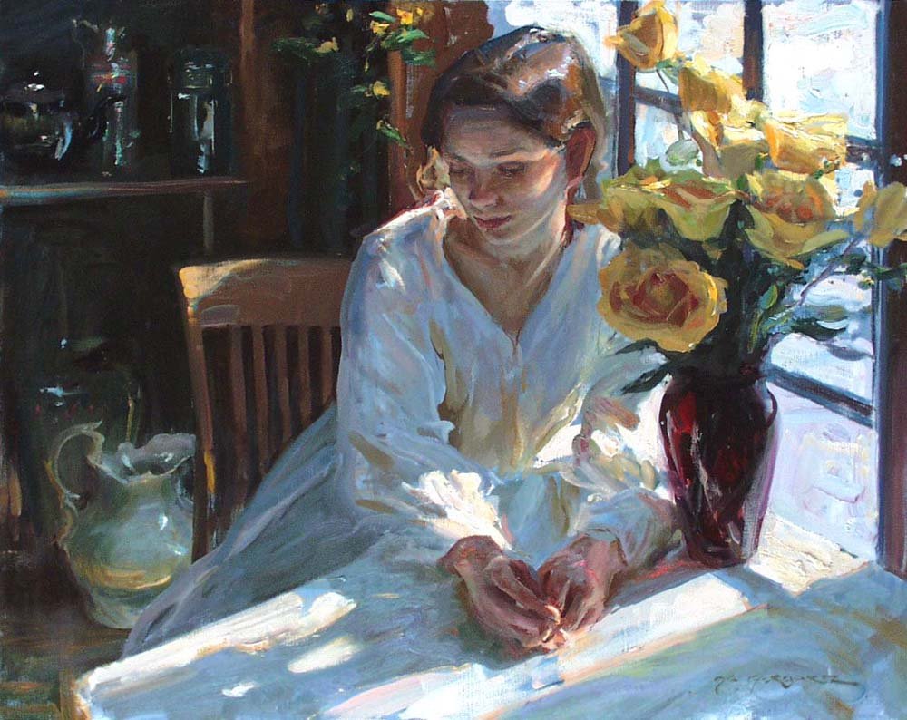 Женская грация. Художник Даниэль Герхартц (Daniel Gerhartz). смотреть онлайн