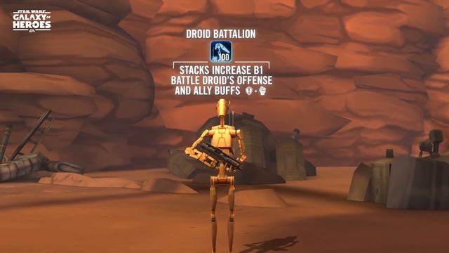 Star Wars: Galaxy of Heroes — B-1 Battle Droid смотреть онлайн