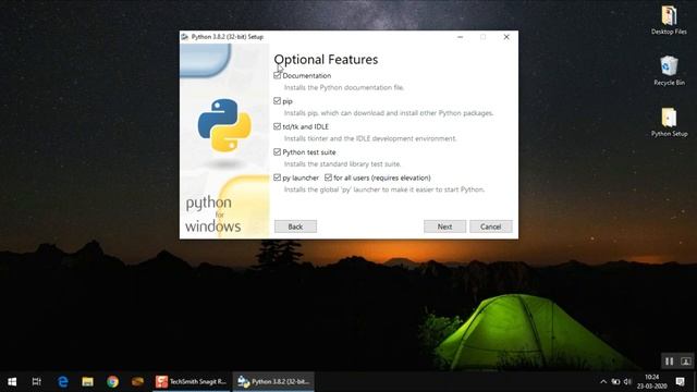 Installing Python on Windows 10 смотреть онлайн