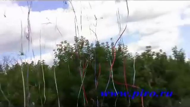 праздничная пневмохлопушка 100 см, бумажное конфетти смотреть онлайн
