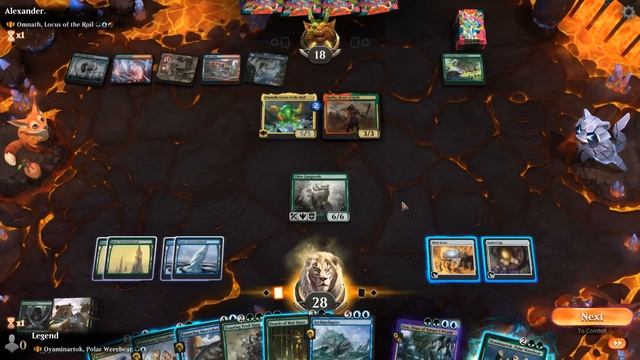 Oyaminartok, Polar Werebear - Historic Brawl - MTG Arena смотреть онлайн