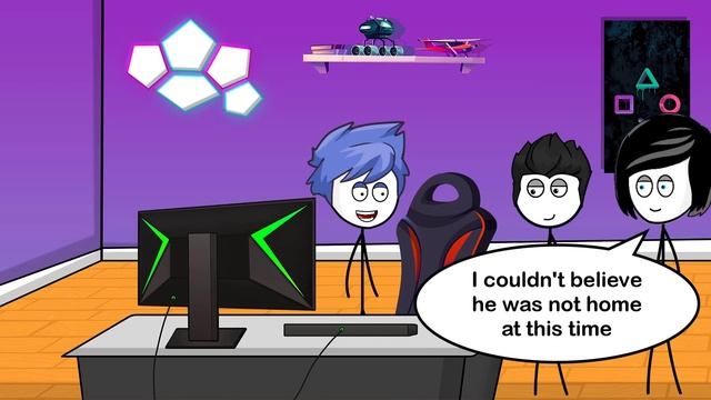 What if a Gamer gets stuck in a Video Game | Ft. I Know I'm Awesome смотреть онлайн