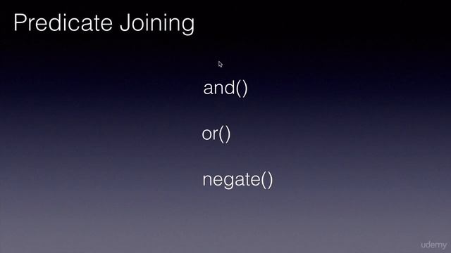 Predicate Joins Java8 смотреть онлайн