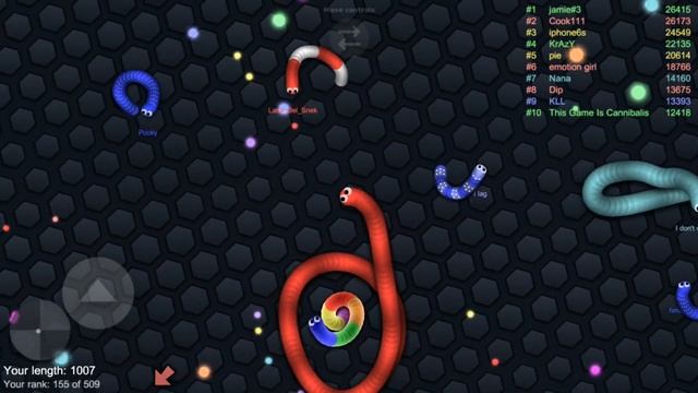 1 Slither.io - Играем за червячка и побиваем РЕКОРД! смотреть онлайн