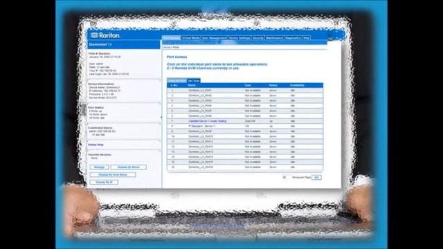 The New Raritan Dominion® LX KVM Switch from Netshop смотреть онлайн