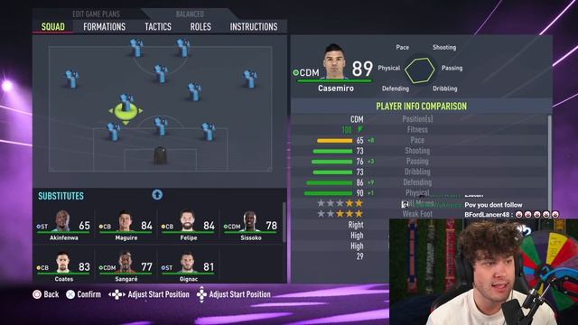 PACE vs. STRENGTH... in FIFA 22! ⚡? смотреть онлайн