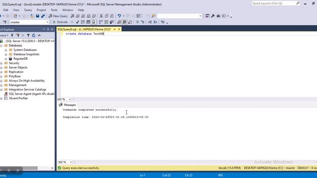 Part1 SQL DB Creation | MS SQL Server for beginners | How to create database смотреть онлайн