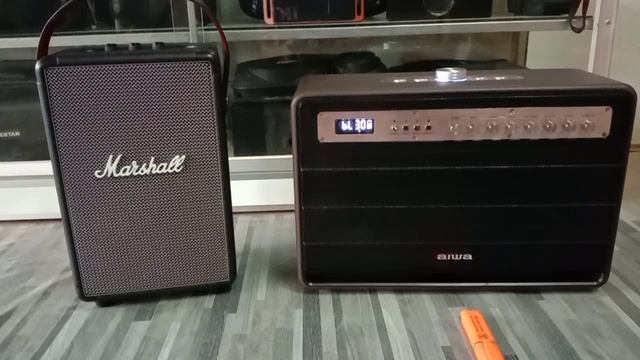 Marshall Tufton [80w] VS. Aiwa Enigma [120w] смотреть онлайн