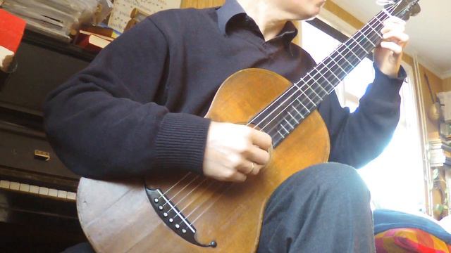 French model guitar, built in Germany or Austria смотреть онлайн