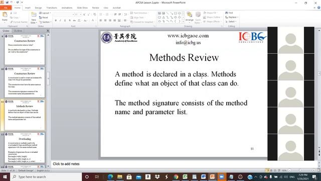 AP Computer Science Class 02 Class Video смотреть онлайн