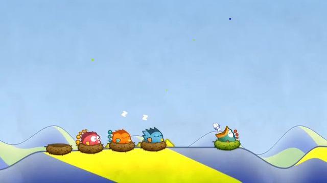 Tiny Wings for iOS Gameplay смотреть онлайн