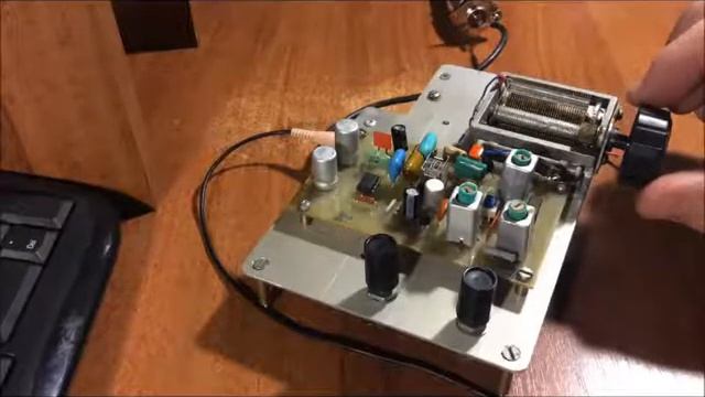 Приемник прямого преобразования Полякова, диапазон 7 МГц./ direct conversion receiver, 7 MHz band. смотреть онлайн