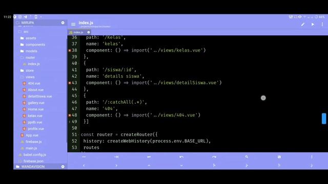 cara membuat sistem login website sekolah #1 - routes login dan registrasi смотреть онлайн