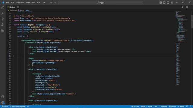 React Native Chat Application | Sign In Process | Java Institute| Maleesha Ayeshan смотреть онлайн