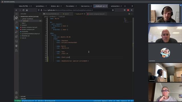 GitHub Actions for Deephaven Examples (Learning Sessions) смотреть онлайн