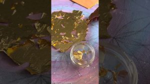 Работа с поталью . Как клеить поталь Шаг за шагом. 20 августа 2023 г.