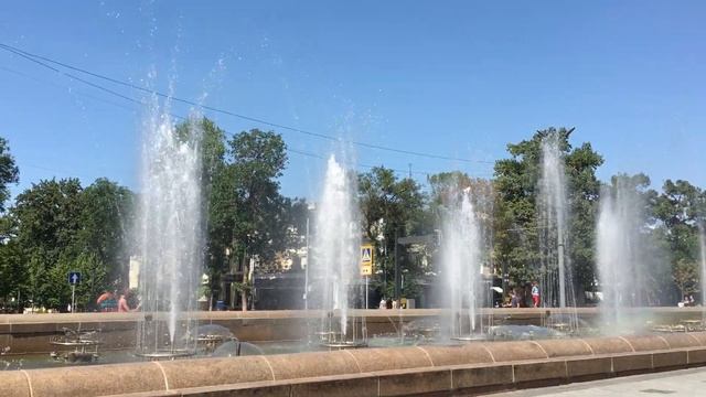 Алматы. Фонтаны нашего города. смотреть онлайн