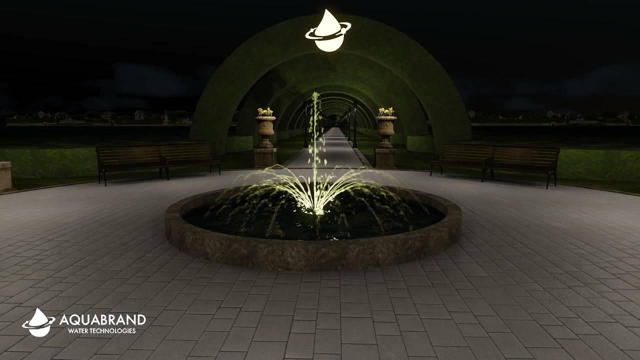 AQUABRAND - Fountain AQUALEGO “Flower”