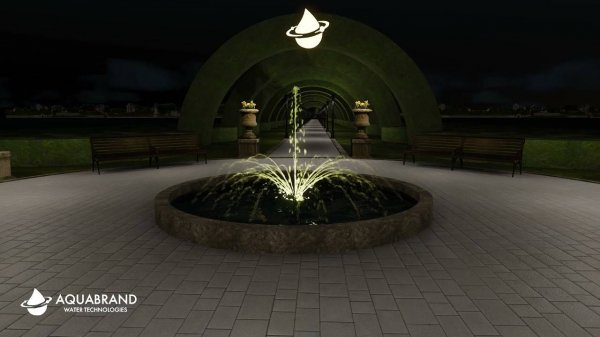 AQUABRAND - Fountain AQUALEGO “Flower”