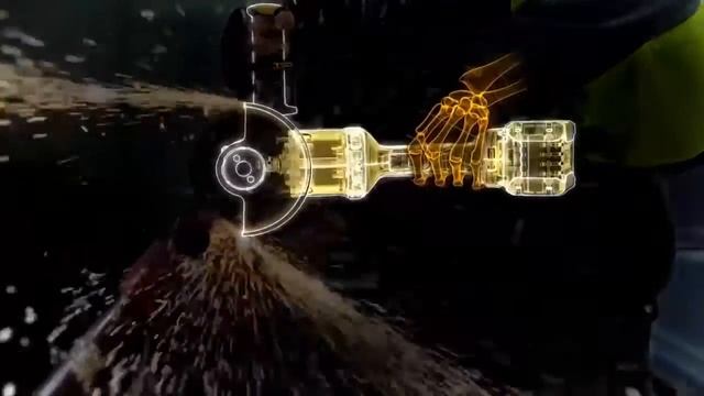 DEWALT XR FLEXVOLT DCG414 Small Angle Grinder смотреть онлайн