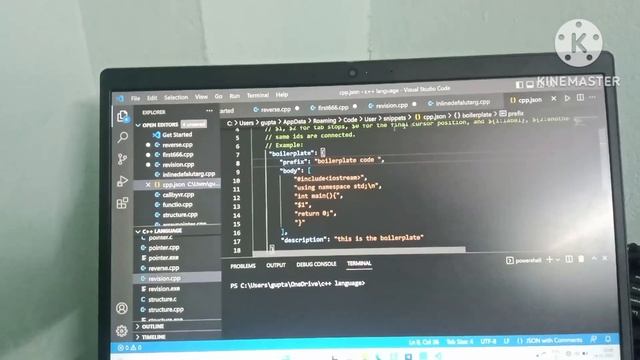 How to make boilerplate in visual studio code for c++ , coding in c+ boilerplate kaise banaye смотреть онлайн