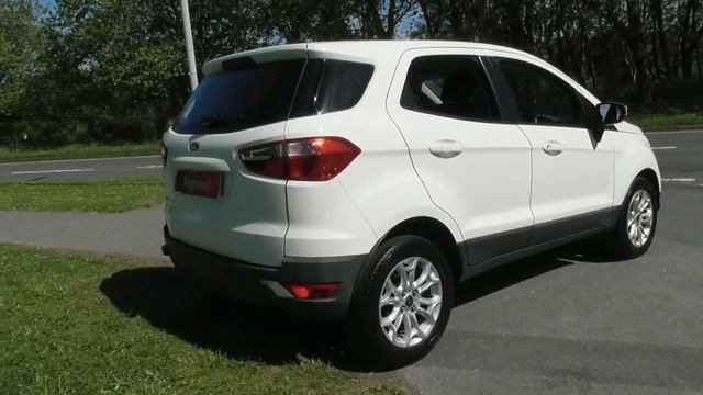Ford EcoSport 1.5 ZETEC SUV POWERSHIFT finished in Diamond White ,video walkaround ! смотреть онлайн