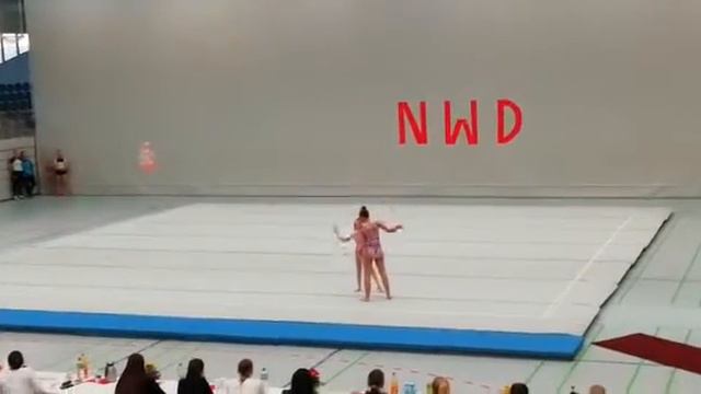 NWD Nordhorn Sportakrobatik Carlotta Hansen / Nikoletta Grimekis смотреть онлайн