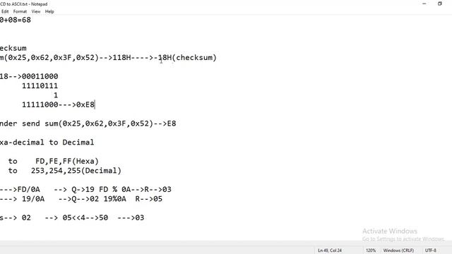 Lecture 11:Data Conversion using Embedded C for 8051(Keil). BCD -ASCII,ASCII-BCD, Checksum& Hex- De смотреть онлайн